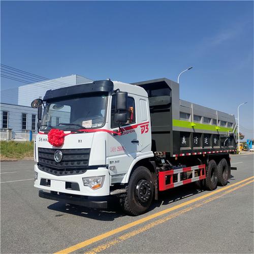 东风18吨污泥自卸车 中国水务含水污泥清运与废渣烧结砖资源化工艺解析